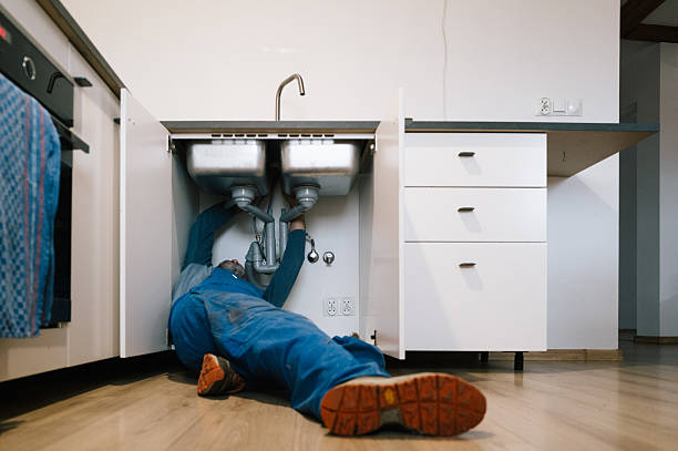 Professional Drain Cleaning technician working in Bobtown, PA
